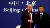 Donald Trump and Xi Jinping