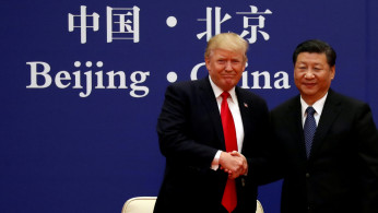 Donald Trump and Xi Jinping