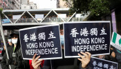 Activists for HK independence