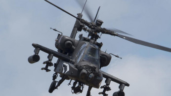 Apache helicopter