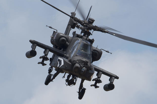 Apache helicopter