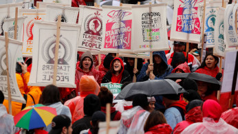 Public school teachers go on strike in Los Angeles