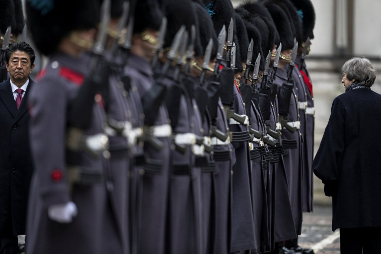 Japanese honor guard