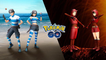 New avatar items inspired by Team Magma and Team Aqua—the villains of the Hoenn region in Pokémon Ruby and Pokémon Sapphire—are now available!