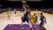NBA: Golden State Warriors at Los Angeles Lakers