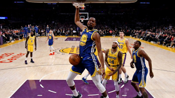 NBA: Golden State Warriors at Los Angeles Lakers