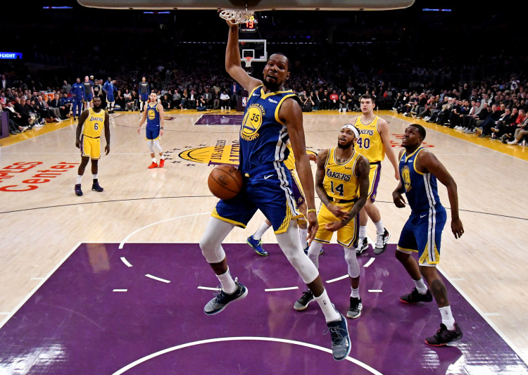 NBA: Golden State Warriors at Los Angeles Lakers