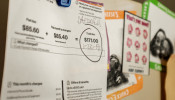 Telephone bill of federal worker