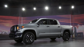 The 2014 Toyota Tundra makes its debut at the Chicago Autoshow