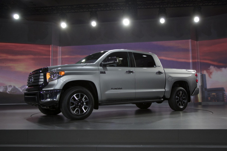 The 2014 Toyota Tundra makes its debut at the Chicago Autoshow