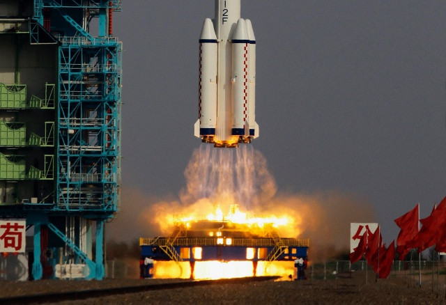 Satellite Launch in China 