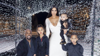 Kim Kardashian and Kanye West Family