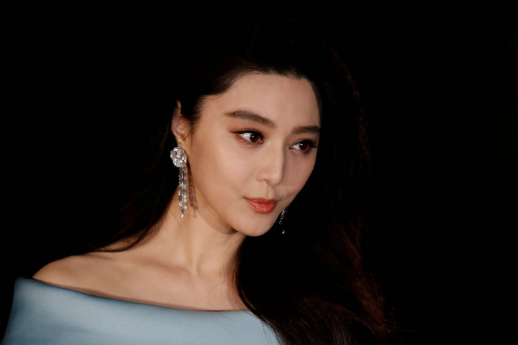 Chinese actress Fan Bingbing poses on the red carpet at the Asian Film Awards in Hong Kong