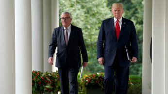 Donald Trump and Jean-Claude Juncker