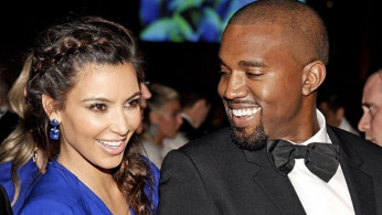 Kim Kardashian and Kanye West