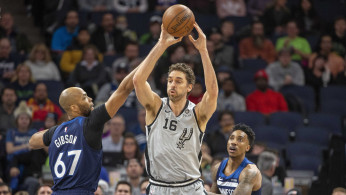 NBA: San Antonio Spurs at Minnesota Timberwolves