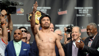 Boxing: WBA Welterweight champion Manny Pacquiao