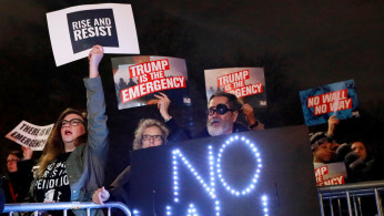 US-Mexico border wall protests