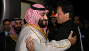 Crown Prince Mohammed bin Salman and Prime Minister Imran Khan