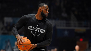 NBA: LeBron James of the Los Angeles Lakers