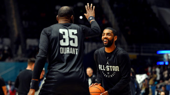NBA: All Star-Practice