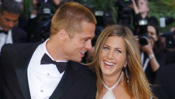 A tabloid claimed Brad Pitt and Jennifer Aniston got married on her 50th birthday.