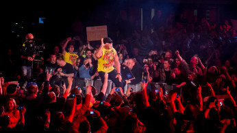 Hulk Hogan at TNA Impact Live in London 2013