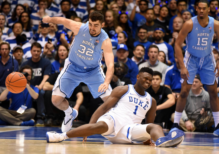 NCAA Basketball: North Carolina at Duke