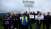 Brexit protests in Ireland