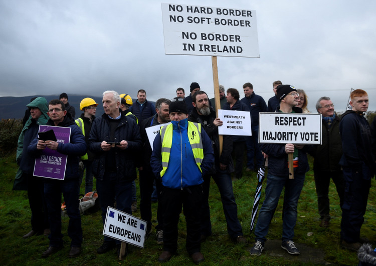 Brexit protests in Ireland