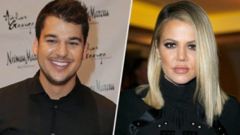 Rob Kardashian and Khloe Kardashian
