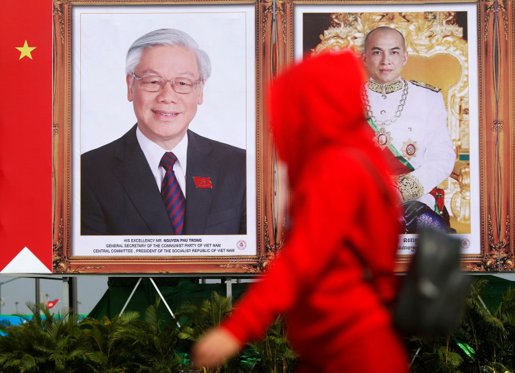 Cambodian King and Vietnamese President