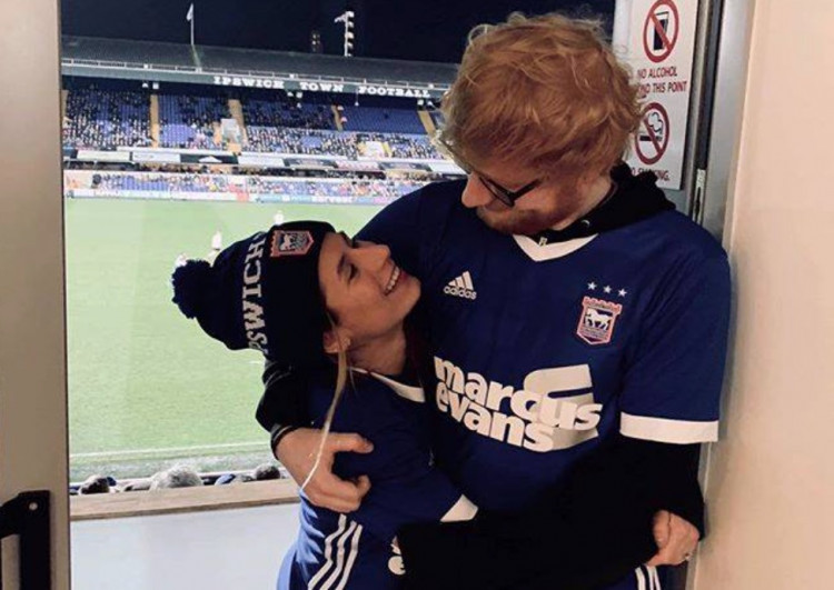 Ed Sheeran and Cherry Seaborn