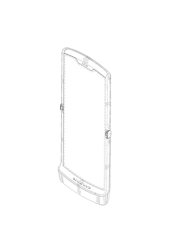 Motorola RAZR Smartphone patented design