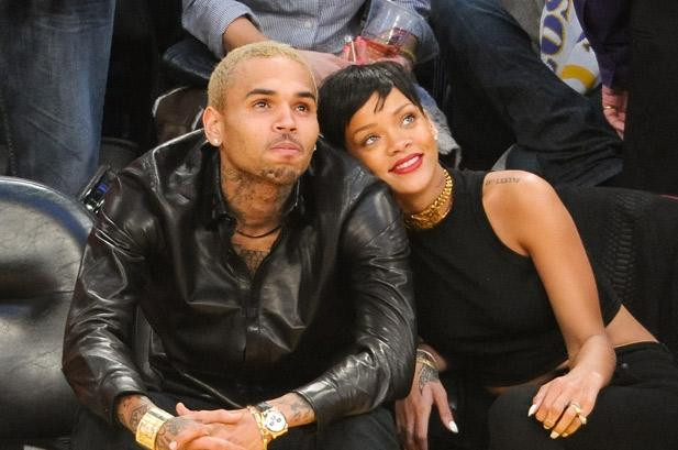 Rihanna and Chris Brown