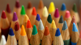 Colored pencils