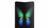 Samsung's new Galaxy Fold smart phone which features the world's first 7.3-inch Infinity Flex Display that works with the next-generation 5G networks