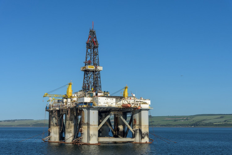 An oil factory.