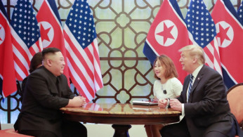 Donald Trump and Kim Jong Un