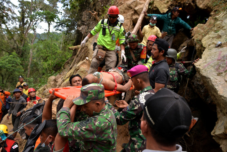 Indonesia Mine Collapse
