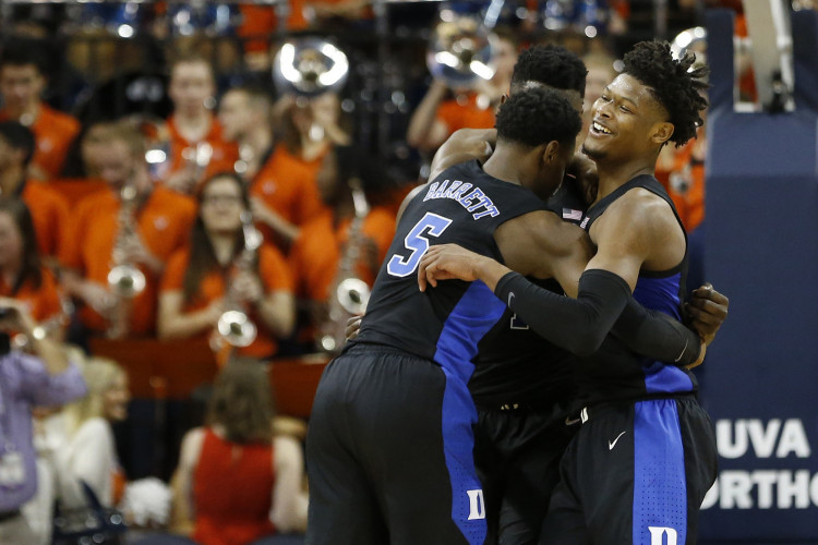 NCAA Basketball: Duke at Virginia