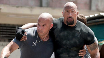 Vin Diesel and Dwayne Johnson