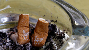 cigarette butts