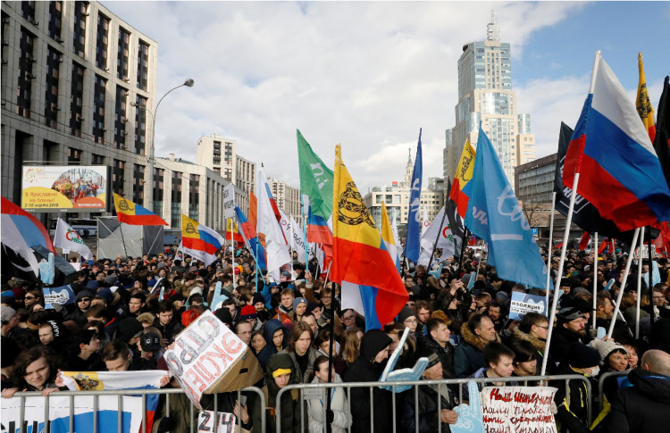 Russians Protest