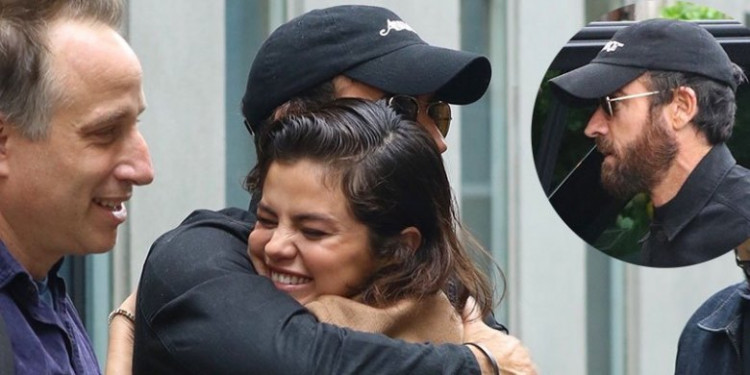 Justin Theroux and Selena Gomez