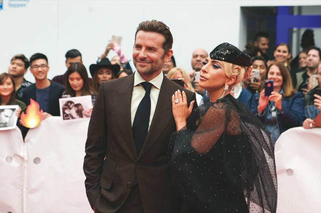 Bradley Cooper and Lady Gaga
