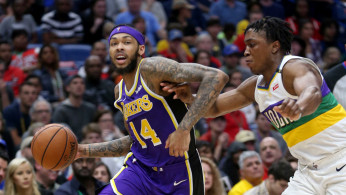 Los Angeles Lakers forward Brandon Ingram 