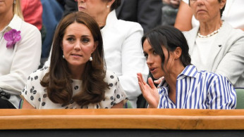 Duchesses Meghan Markle and Kate Middleton
