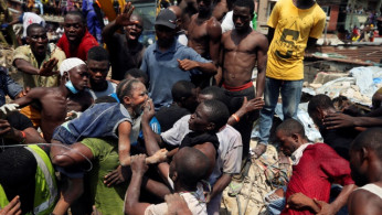 Collapsed Building in Nigeria