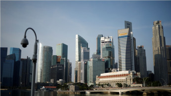 Singapore business district